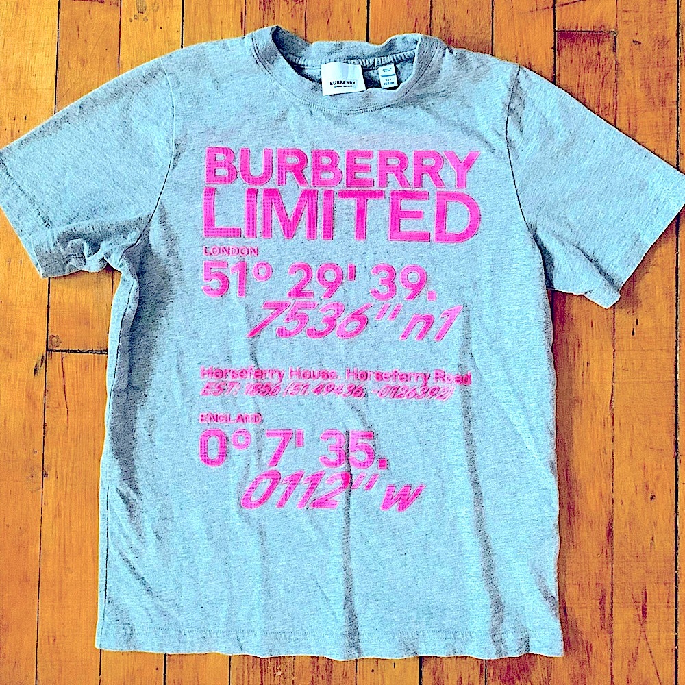 Kids Burberry Limited T Shirt